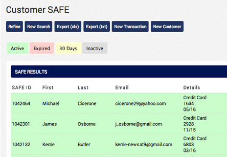 AGMS Gateway Customer SAFE